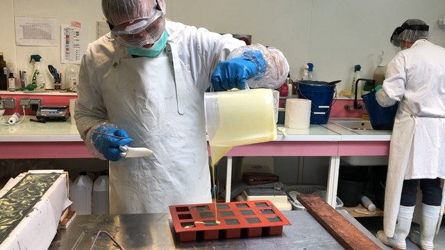 La société « O Capitaine » fabrique des savons avec des ingrédients biologiques
