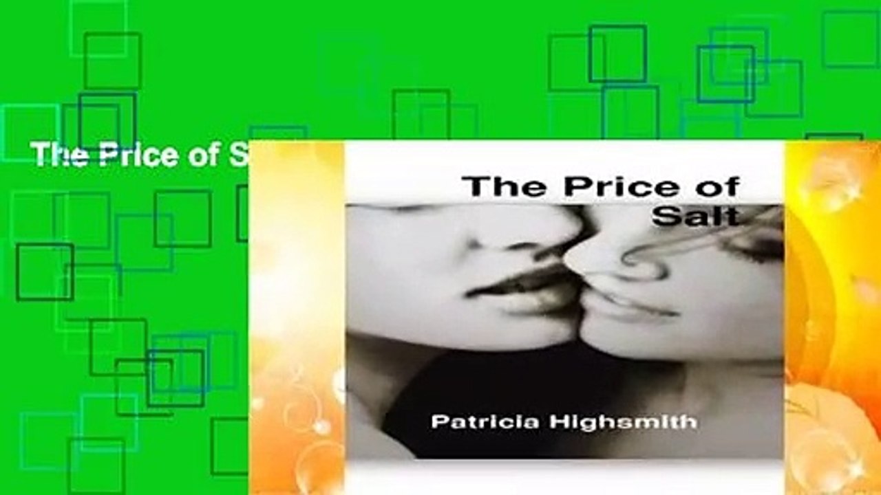 The Price of Salt