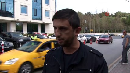 Yoğun bakım haberini alan küçük Yusuf’un babası gözyaşlarına engel olamadı