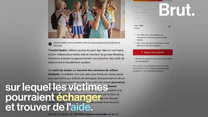 Harcelé à l'école, il crée un réseau social pour aider les autres victimes