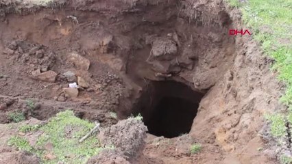 Kayseri Kanalizasyon Çalışmasında Tünel Bulundu