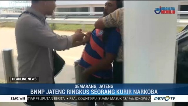 BNNP Jateng Ringkus Kurir Narkoba Jaringan Batam