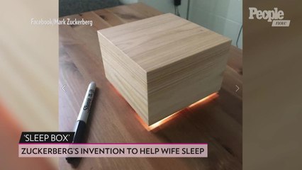 Mark Zuckerberg Shows Off Invention He Created to Help His Wife Sleep Better: 'Being a Mom Is Hard'