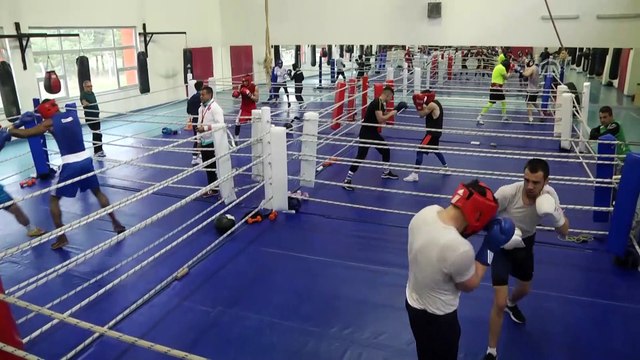 Erkek Milli Boks Takımı kampa girdi - KASTAMONU