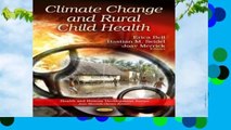 [BEST SELLING]  Climate Change   Rural Child Health (Health and Human Development) by Erica Bell
