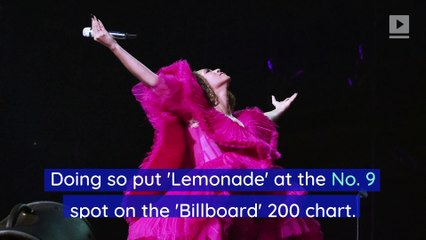 Beyonce's 'Lemonade' Climbs 'Billboard' Chart After Streaming Release