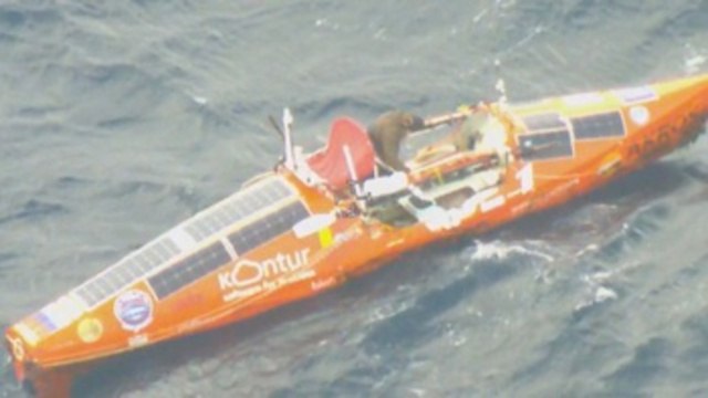 Ruso cruza el Pacífico en su kayak desde Nueva Zelanda a Chile tras 141 días