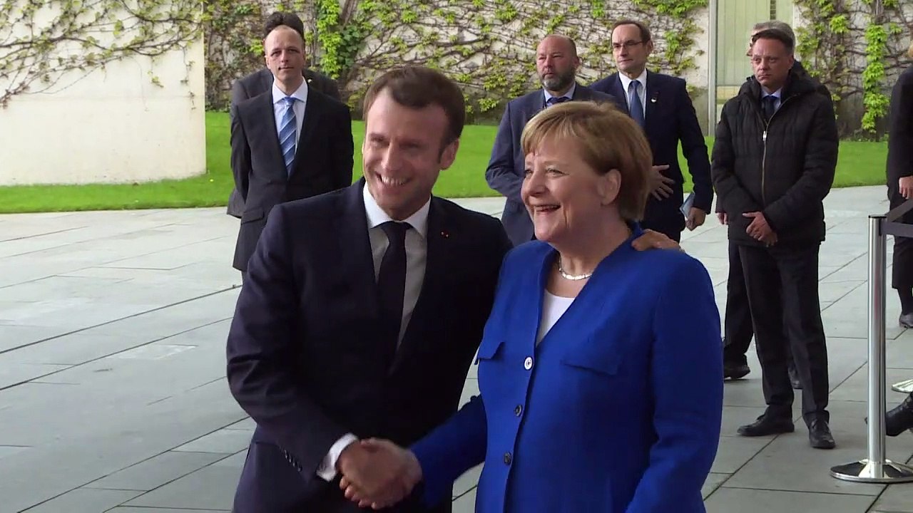 Merkel und Macron vermitteln gemeinsam im Kosovo-Streit