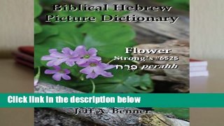 [NEW RELEASES]  Biblical Hebrew Picture Dictionary by Jeff A. Benner