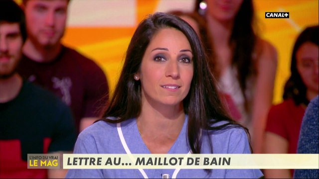 Léa Lando : lettre au maillot de bain - L'Info du Vrai du 29/04 - CANAL+