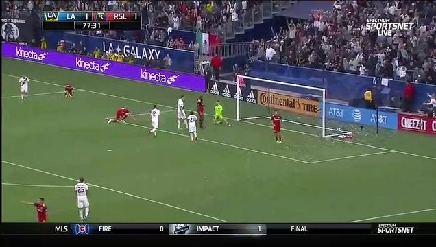 GOAL- Zlatan Ibrahimovic scores his eighth goal in six starts