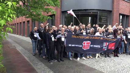 Primera reunión de sindicatos de Amazon de 15 países en Berlín