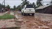 Cyclone leaves behind major damage and intense flooding as rain continues to fall