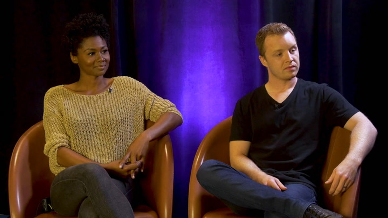 Emayatzy Corinealdi and Noel Fisher | Next Generation TV