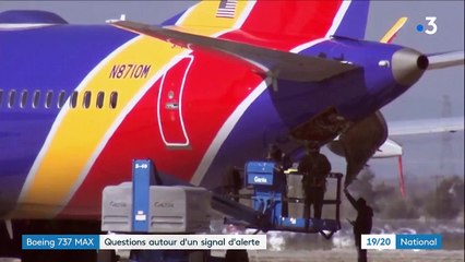 Boeing 737 MAX : questions autour du signal d'alerte