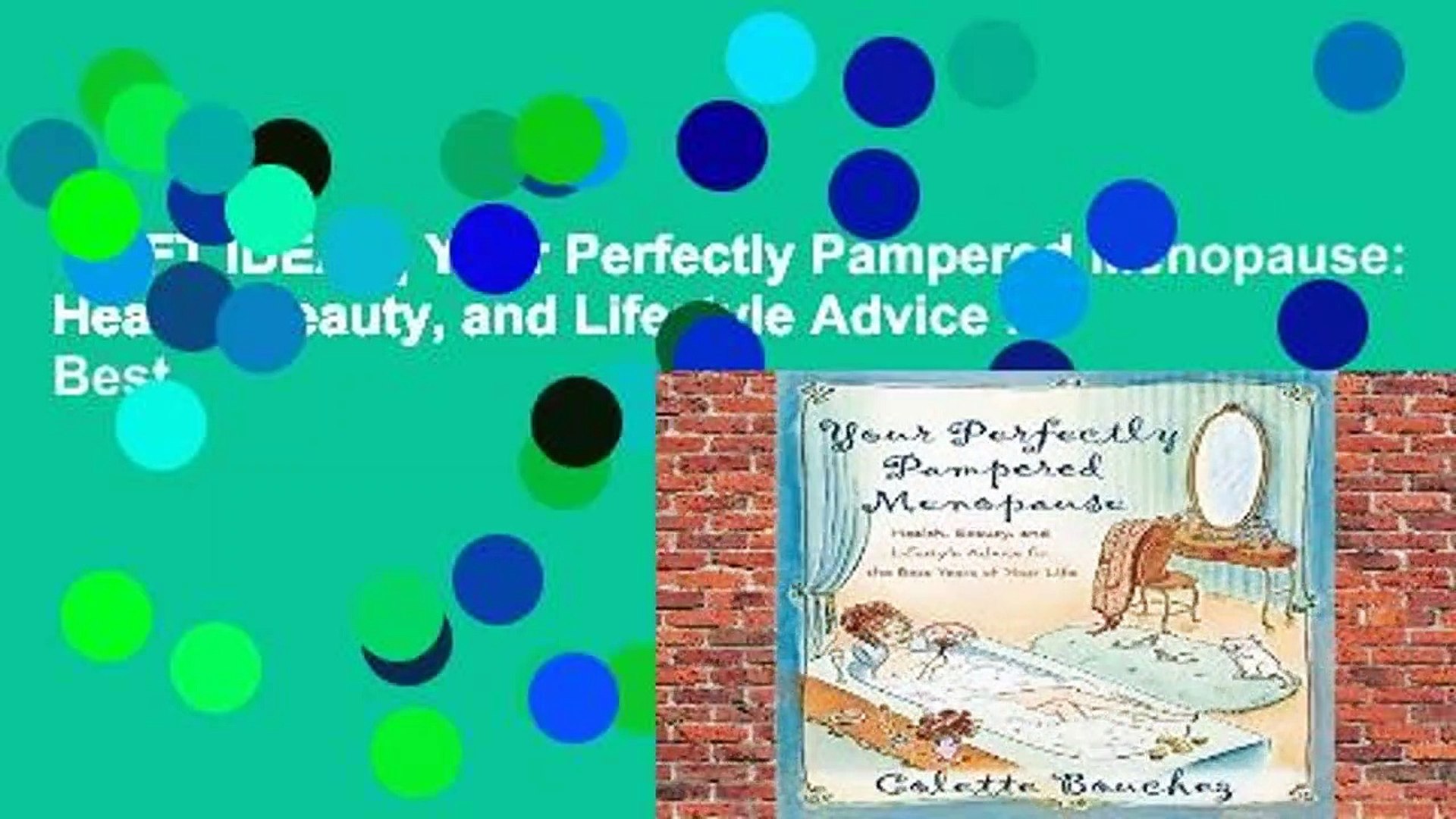⁣[GIFT IDEAS] Your Perfectly Pampered Menopause: Health, Beauty, and Lifestyle Advice for Best