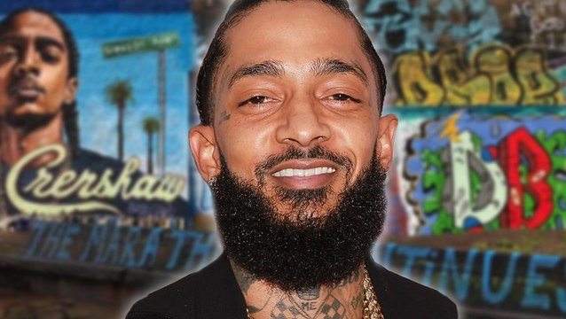 Nipsey Hussle Mural Destroyed By Teenager For Clout
