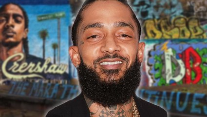 Nipsey Hussle Mural Destroyed By Teenager For Clout
