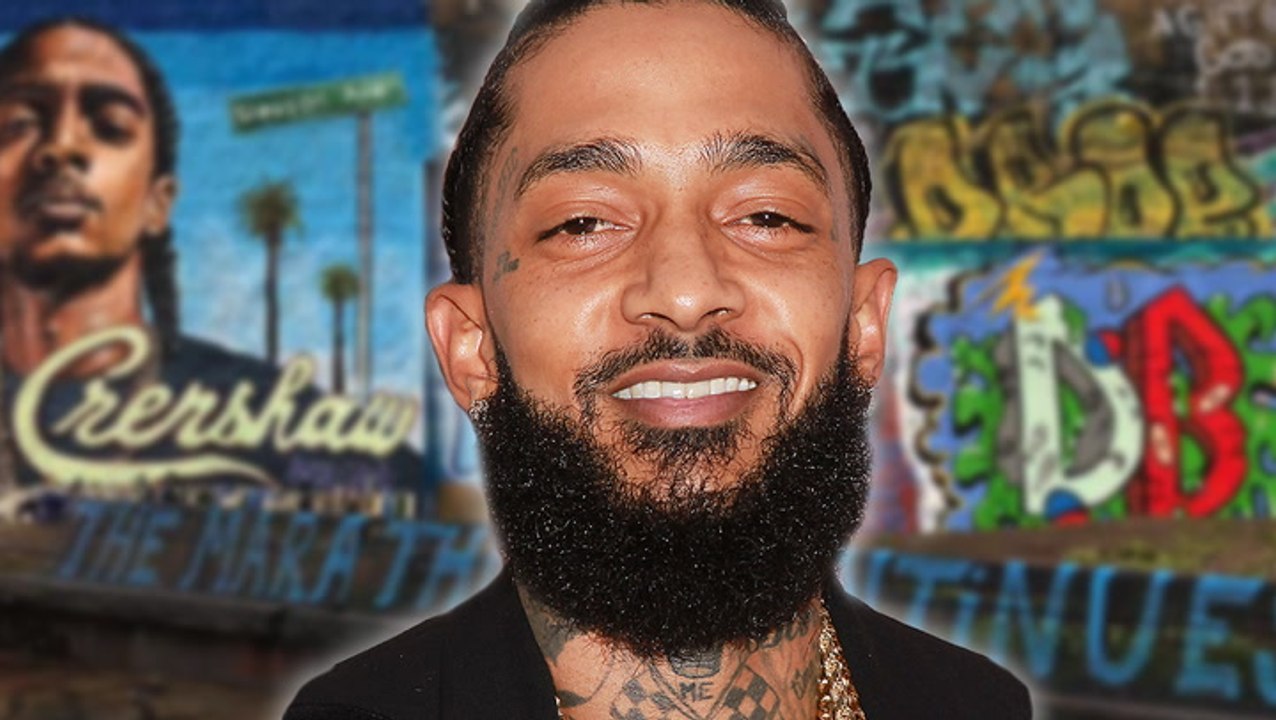 Nipsey Hussle Mural Destroyed By Teenager For Clout
