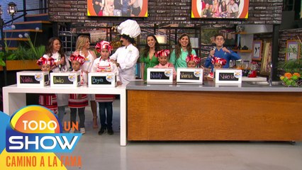 ¡Comenzamos el Reto Minichef de Todo Un Show! Conoce a los seis pequeños que participan.