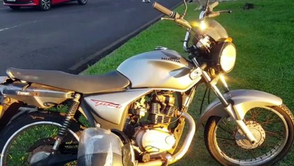 Homem fratura costelas após colisão no Cancelli