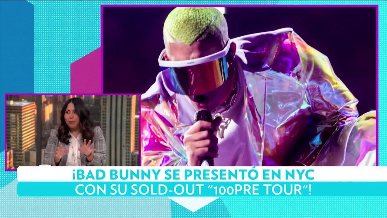 Bad Bunny celebra lleno total en el icónico Madison Square Garden