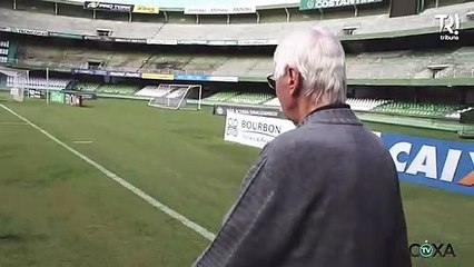 Coritiba faz vídeo em homenagem a Dirceu Krüger