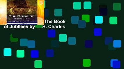 [MOST WISHED]  The Book of Jubilees by R. H. Charles