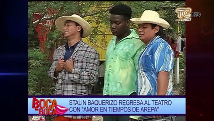 Stalin Baquerizo regresa a las tablas