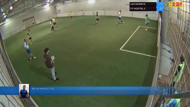 But de Arnaud (1-0) - LES MICKEYS Vs FC AQUITEL 2 - 29/04/19 19:00 - LIGUE 4 - Poitiers Game Parc