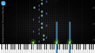  [Piano Solo]Tearing Herself Away (from 'The Hours')-Synthesia Piano Tutorial