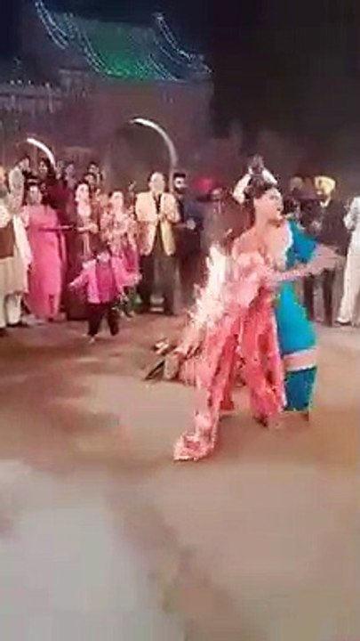 Lohri Dance good style at our village party. lo...