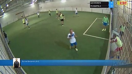 But de Benjamin  (6-0) - LES MICKEYS Vs FC AQUITEL 2 - 29/04/19 19:00 - LIGUE 4