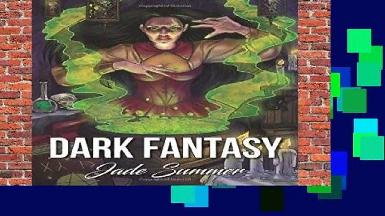 [GIFT IDEAS] Dark Fantasy: An Adult Coloring Book with Mysterious Women, Mythical Creatures,