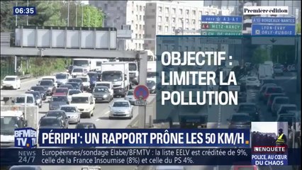 Et si la vitesse maximale sur le périph' parisien passait à 50km/h?