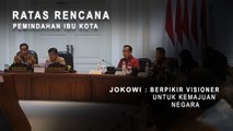 Ratas Rencana Pemindahan Ibu kota, Jokowi : Berpikir Visioner Untuk Kemajuan Negara