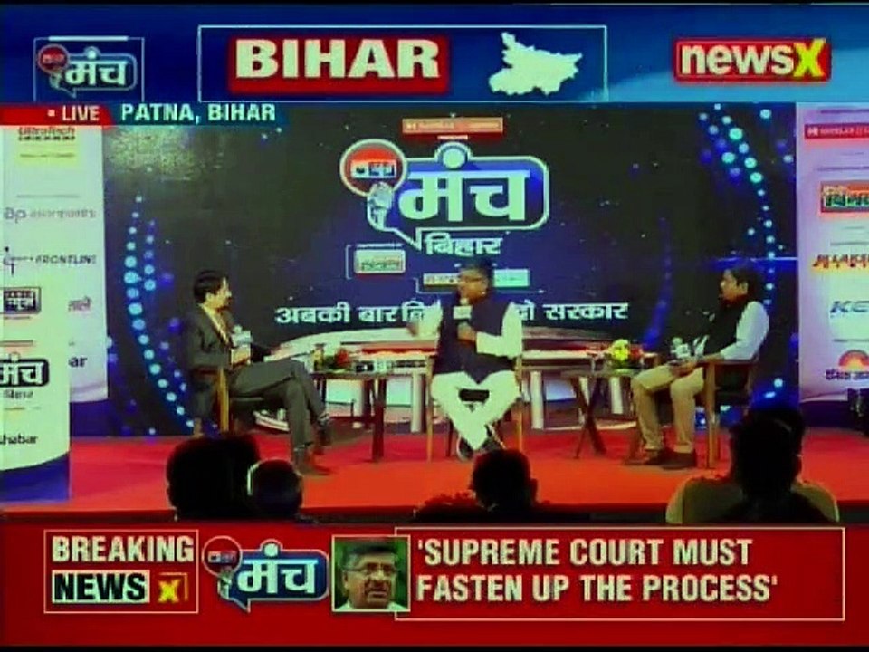 India News Manch: Ravi Shankar Prasad Exclusive on Bihar Politics, Lok Sabha Elections 2019