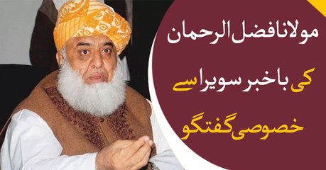 We are united against govt; Maulana Fazlur Rehman