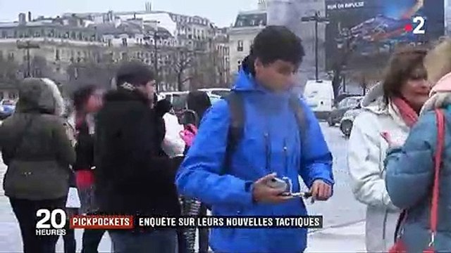 Pickpockets : Découvrez leurs nouvelles méthodes de plus en plus violentes contre la police ne peut rien faire - Vidéo