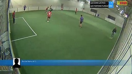 But de Manu (4-1) - LES GARS LACTICS Vs LES TONTONS FLINGUEURS  - 29/04/19 21:00 - LIGUE 2
