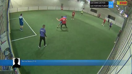 But de Manu (7-3) - LES GARS LACTICS Vs LES TONTONS FLINGUEURS  - 29/04/19 21:00 - LIGUE 2