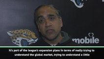 We're trying to understand the NFL global market - Jags vice president