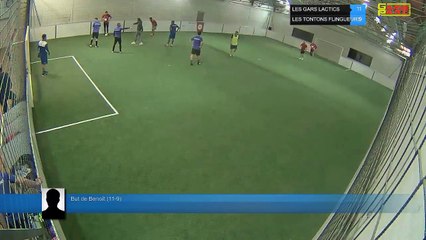 But de Benoît  (11-9) - LES GARS LACTICS Vs LES TONTONS FLINGUEURS  - 29/04/19 21:00 - LIGUE 2