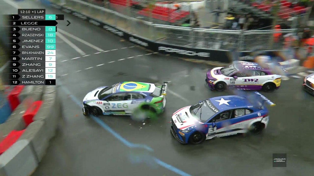 Bryan Sellers wins in Paris to take Jaguar I-Pace eTrophy Series lead