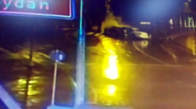 İstanbul'da Ölümle Sonuçlanan Feci Kaza Kamerada