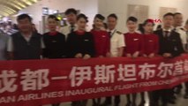İstanbul- İlk Seferde Çinli Hostesler Şov Yaptı, 10 Bin Metrede Türk Dansı