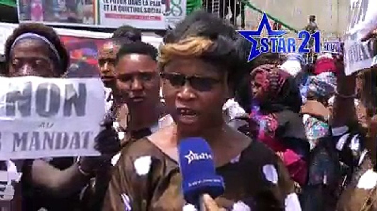 Des femmes opposées à un 3e mandat pour Alpha Condé