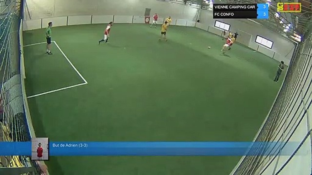 But de Adrien (3-3) - VIENNE CAMPING CAR Vs FC CONFO  - 30/04/19 20:00 - LIGUE 4