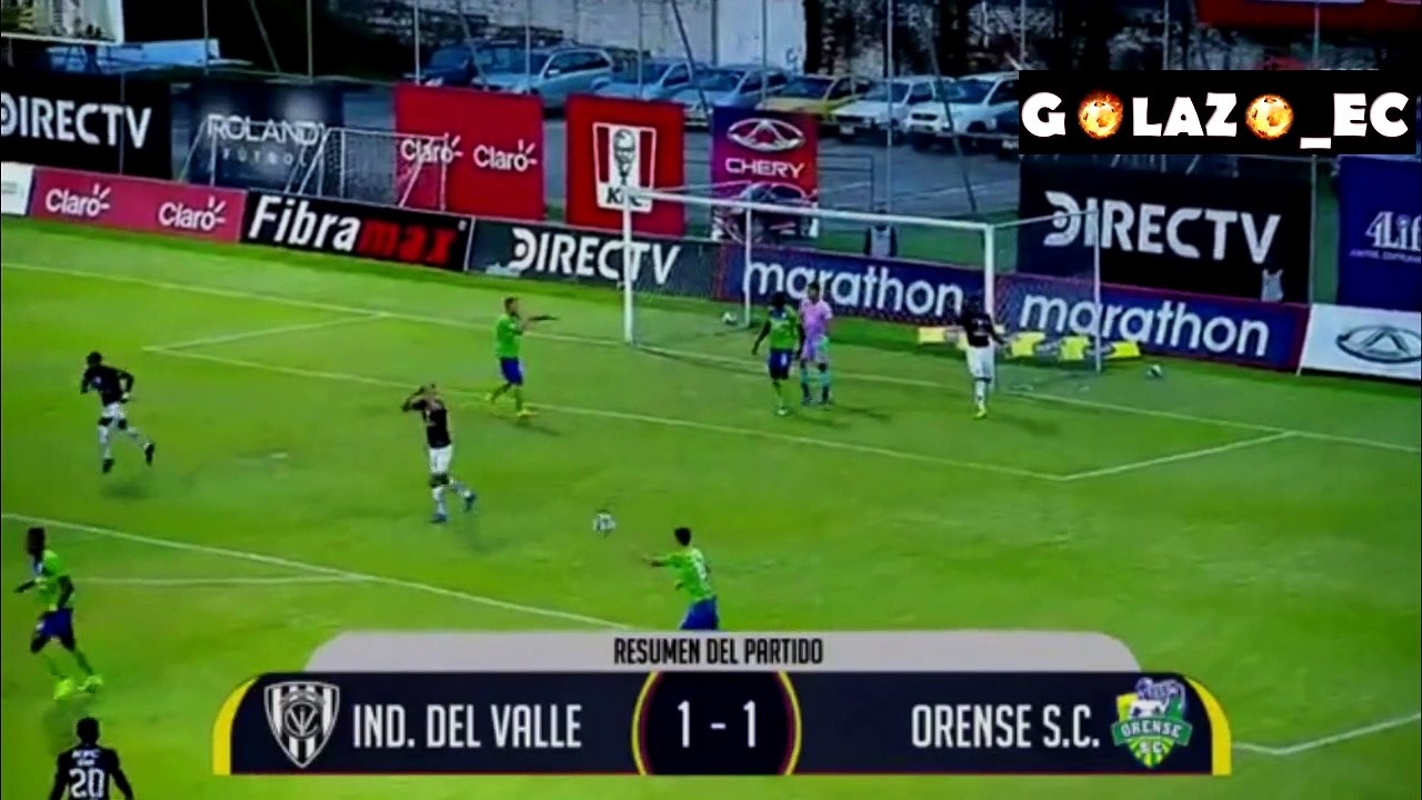 COPA ECUADOR INDEPENDIENTE DEL VALLE . VS ORENSE