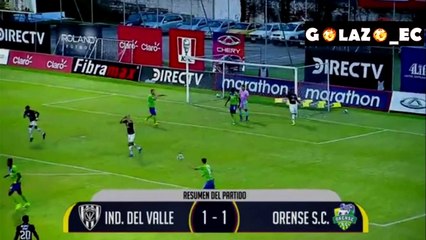 COPA ECUADOR INDEPENDIENTE DEL VALLE . VS ORENSE